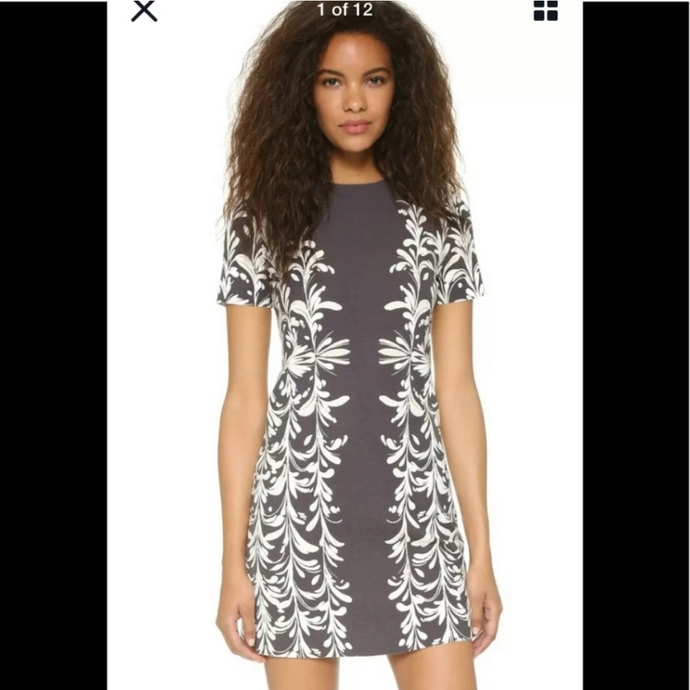 Tory Burch Symphony Print Pointe Dress size S
